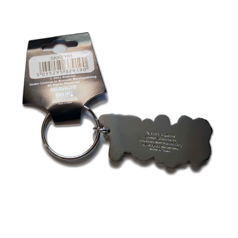 画像1: Slipknot メタルキーホルダー キーチェーン スリップノット Red Logo