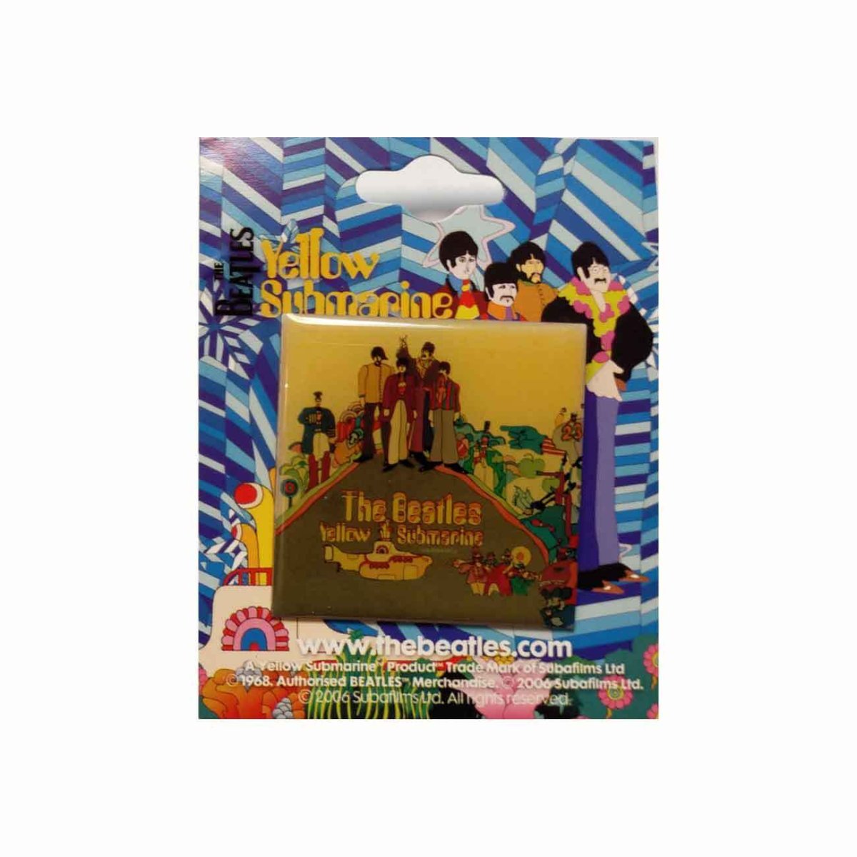 画像1: The Beatles メタルピンバッジ ザ・ビートルズ Yellow Submarine (1)