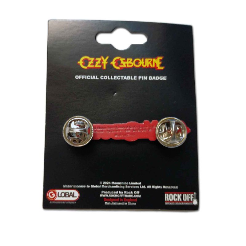 画像2: Ozzy Osbourne メタルピンバッジ オジー・オズボーン Logo