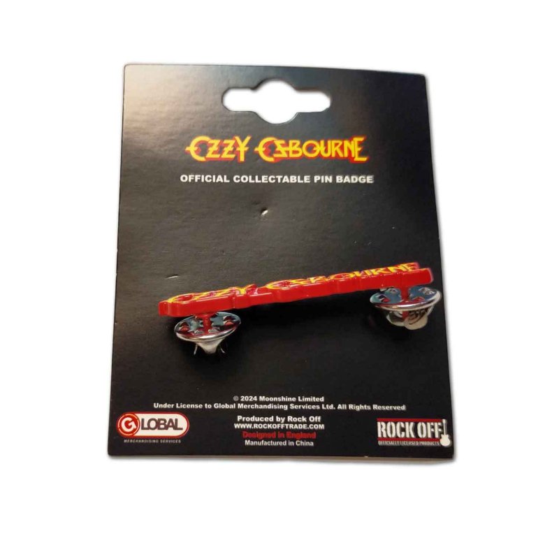 画像3: Ozzy Osbourne メタルピンバッジ オジー・オズボーン Logo
