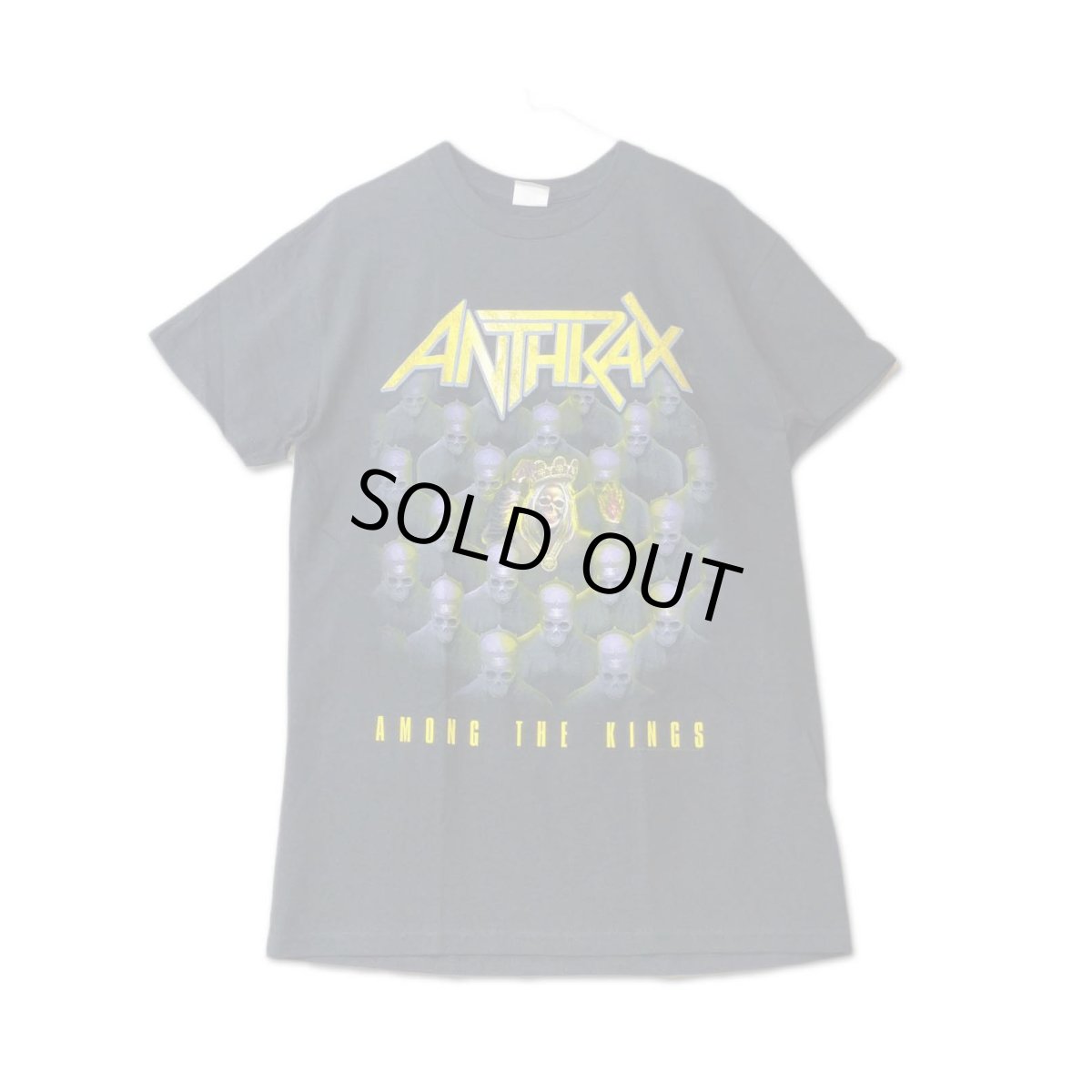 画像1: Anthrax バンドTシャツ アンスラックス Among The/For All Kings World Tour 2010 [Back Print] (1)