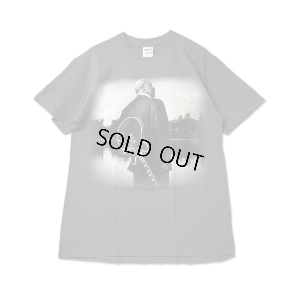 画像1: B.B.King Tシャツ B.B.キング Tour 2010 [Back Print] (1)