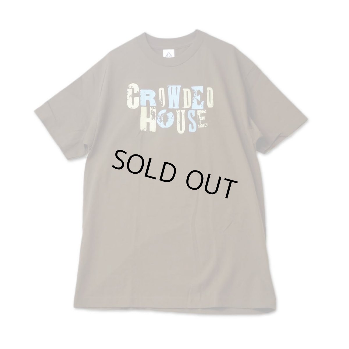 画像1: Crowded House バンドTシャツ クラウデッド・ハウス Distressed Logo (1)