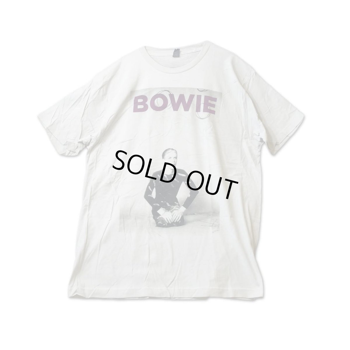 画像1: David Bowie Tシャツ デヴィッド・ボウイ Kneeling (1)