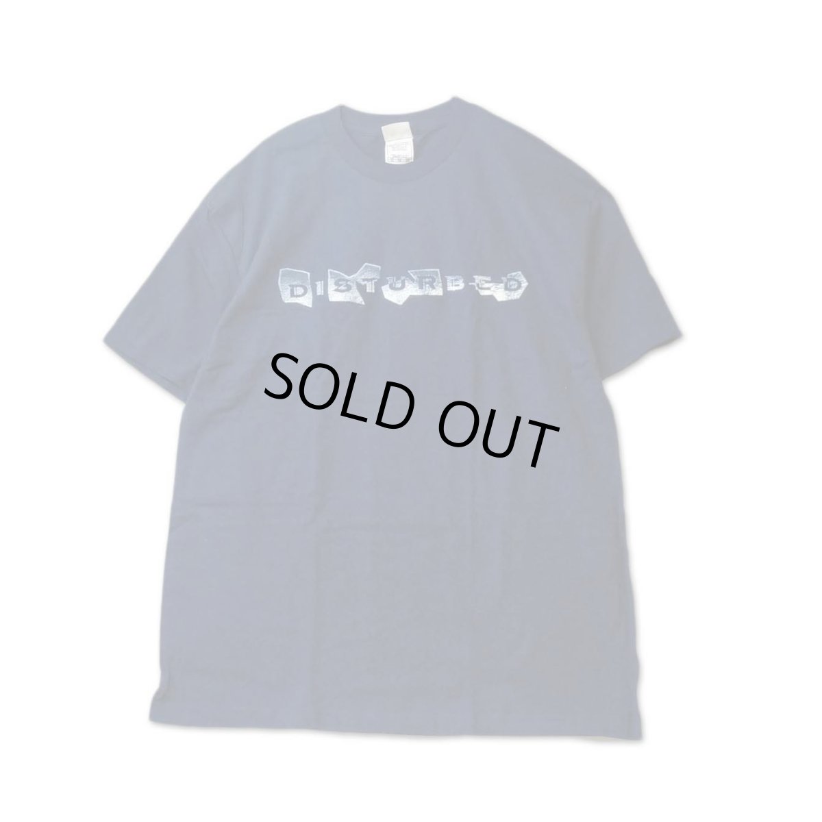 画像1: Disturbed バンドTシャツ ディスターブド Logo [Back Print] (1)