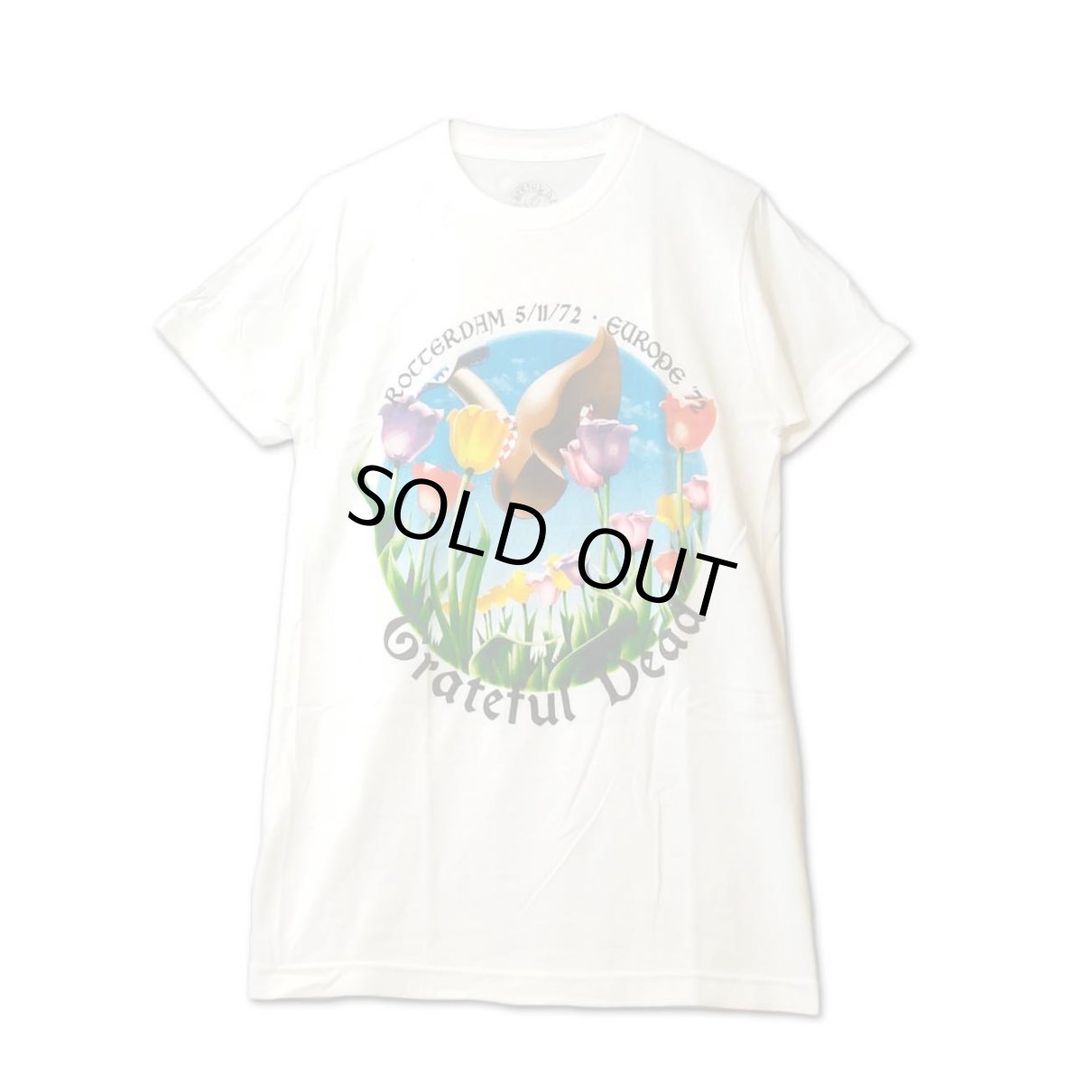画像1: Grateful Dead バンドTシャツ グレイトフル・デッド Rotterdam 1972 (1)