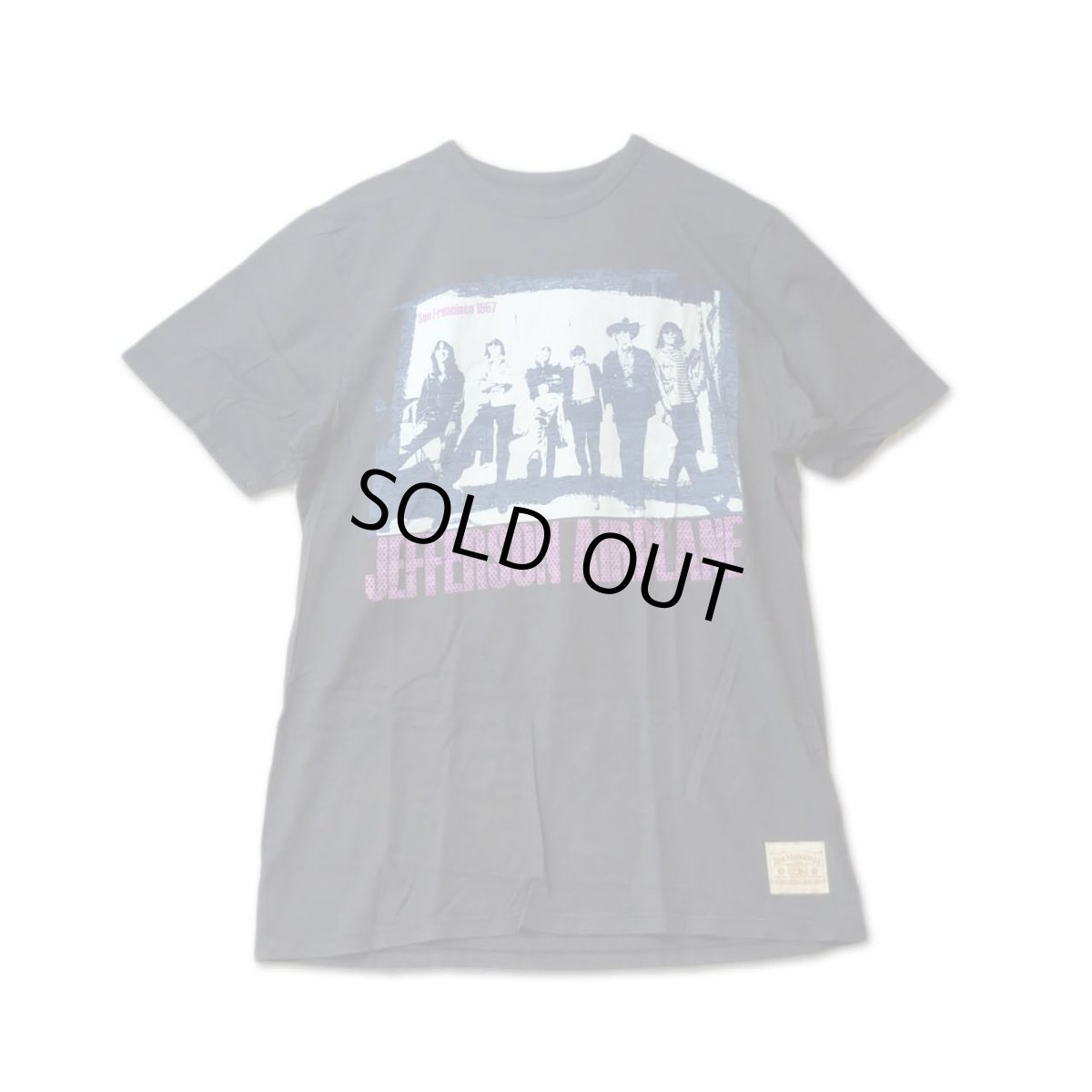 画像1: Jefferson Airplane バンドTシャツ ジェファーソン・エアプレイン San Francisco 1967 BLACK (1)