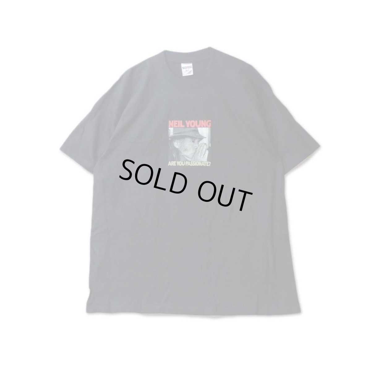 画像1: Neil Young Tシャツ ニール・ヤング Are You Passionate? (1)