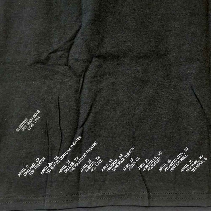 画像2: Pet Shop Boys Tシャツ ペット・ショップ・ボーイズ Bull Head 2014 Tour [Back Print]