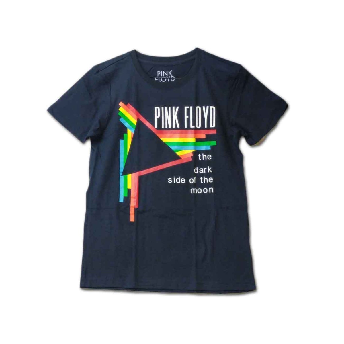 画像1: Pink Floyd バンドTシャツ ピンク・フロイド The Dark Side Stacked (1)