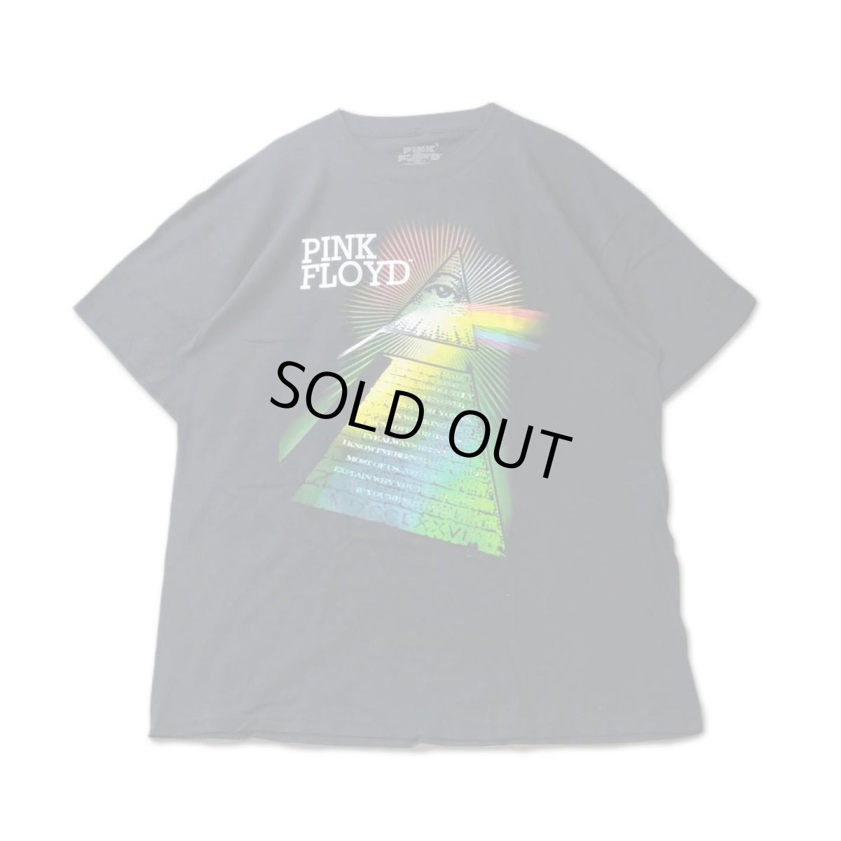 画像1: Pink Floyd バンドTシャツ ピンク・フロイド All Seeing Eye Prism (1)