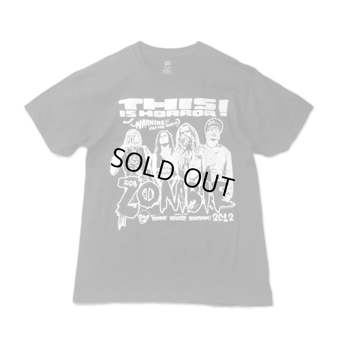 画像1: Rob Zombie Tシャツ ロブ・ゾンビ Midnight Jamboree 2012 Tour [Back Print] (1)