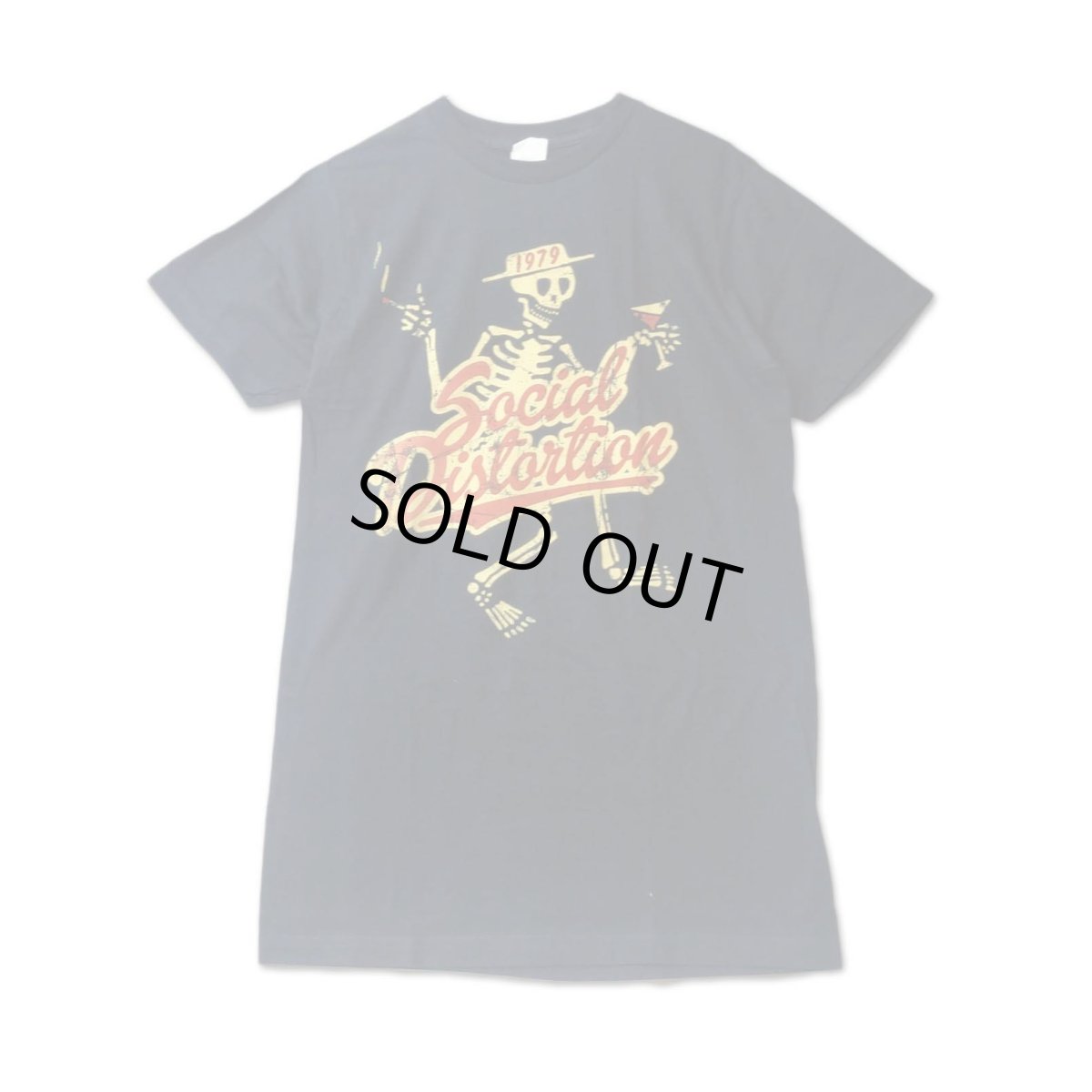 画像1: Social Distortion バンドTシャツ ソーシャル・ディストーション Yellow Skelly (1)