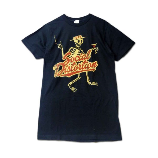 画像1: Social Distortion バンドTシャツ ソーシャル・ディストーション Yellow Skelly (1)