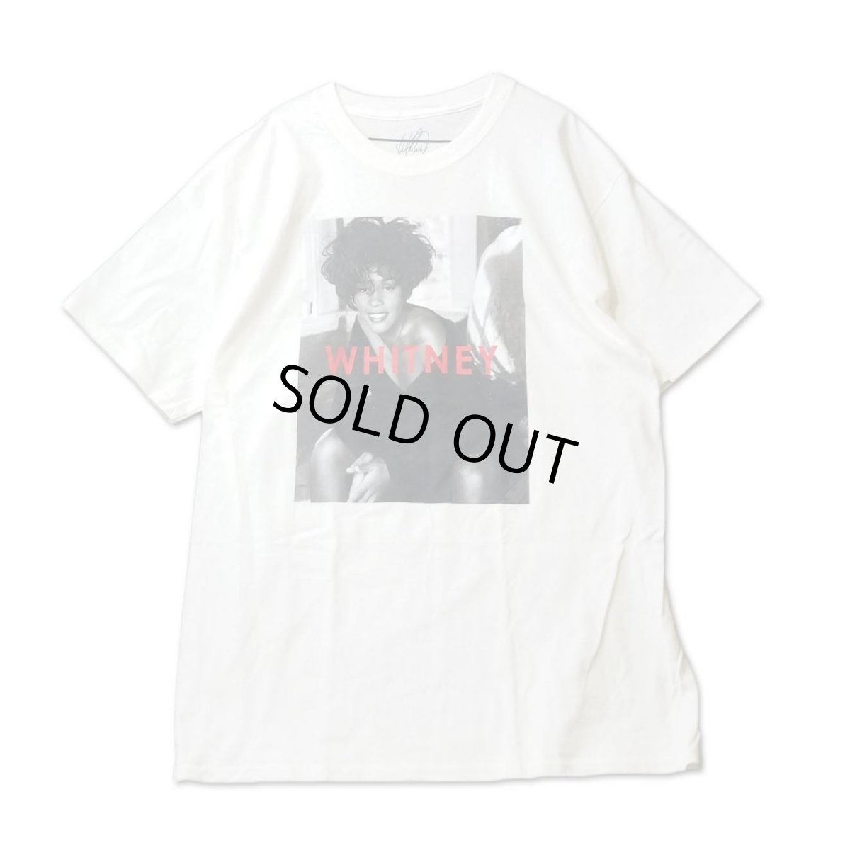 画像1: Whitney Houston Tシャツ ホイットニー・ヒューストン Red Logo (1)