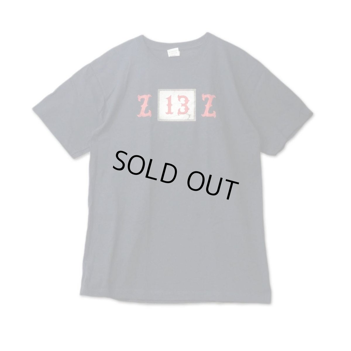 画像1: ZZ Top バンドTシャツ ZZトップ 13 Box Logo [Back Print] (1)