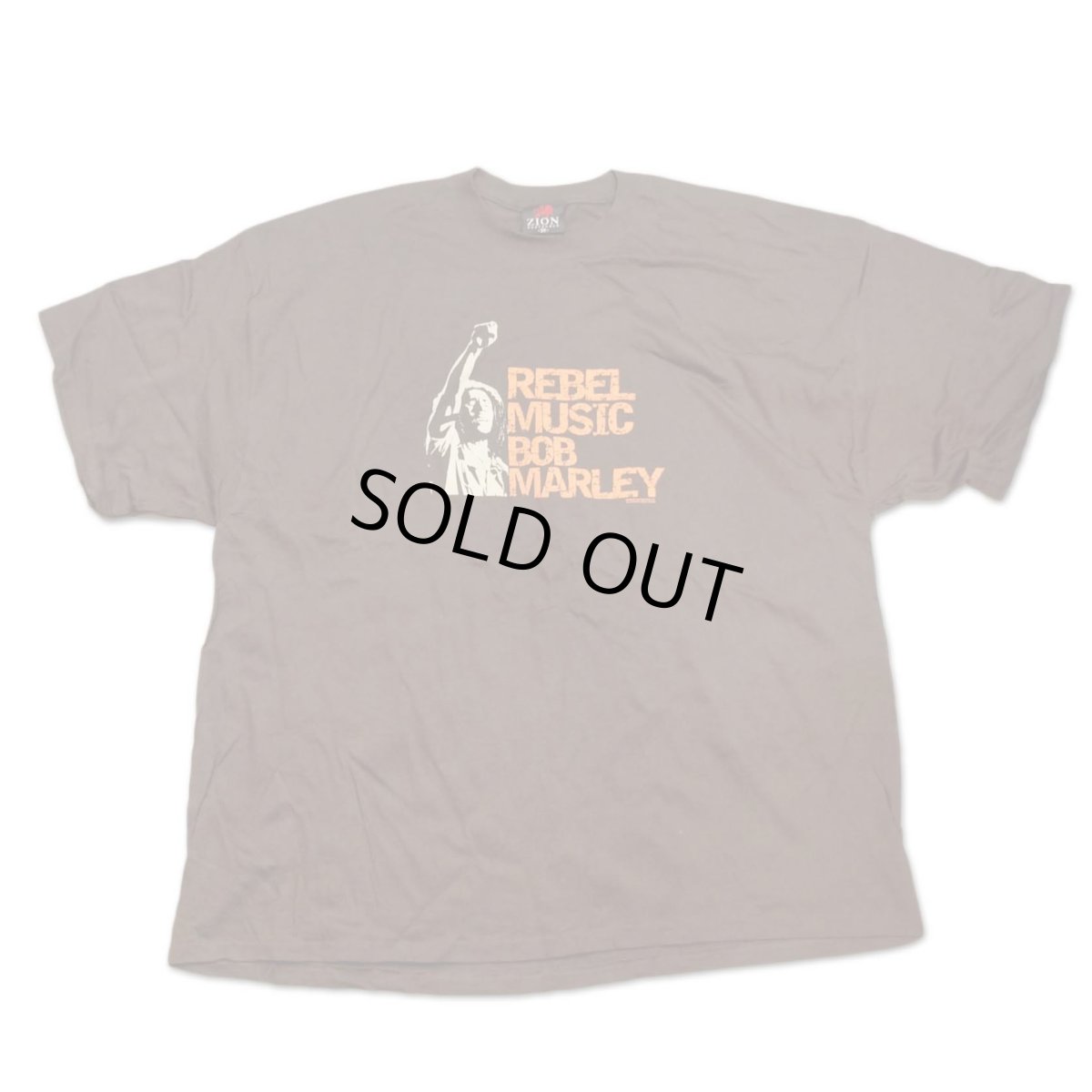 画像1: Bob Marley ビッグTシャツ ボブ・マーリー Rebel Music [3XL][Back Print] (1)