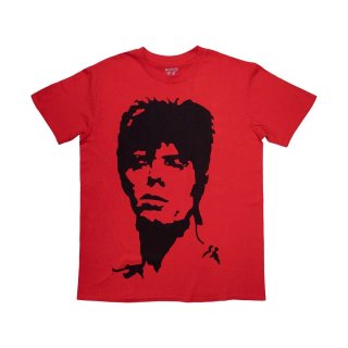 R13 David Bowie TシャツS デヴィッドボウイ アールサーティーン ROCK OFF / DAVID BOWIE / グラス・スパイダー・ツアー Tシャツ