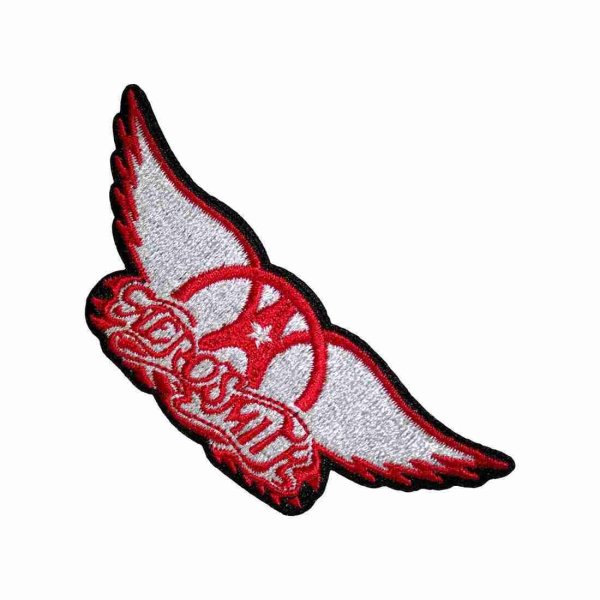 画像1: Aerosmith アイロンパッチ／ワッペン エアロスミス Wings RED (1)