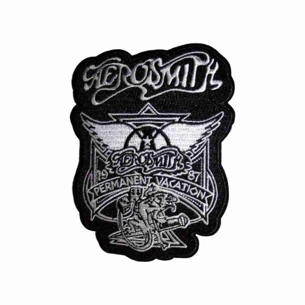 画像1: Aerosmith アイロンパッチ／ワッペン エアロスミス Permanent Vacation (1)