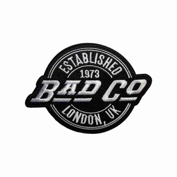 画像1: Bad Company アイロンパッチ／ワッペン バッド・カンパニー Est.1973 Circle Logo (1)