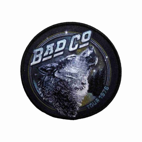 画像1: Bad Company アイロンパッチ／ワッペン バッド・カンパニー Tour 1976 (1)