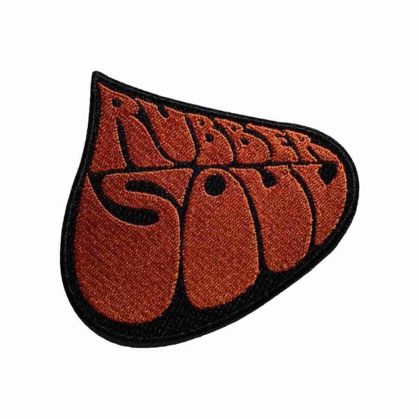 画像1: The Beatles アイロンパッチ／ワッペン ザ・ビートルズ Rubber Soul Logo Large (1)