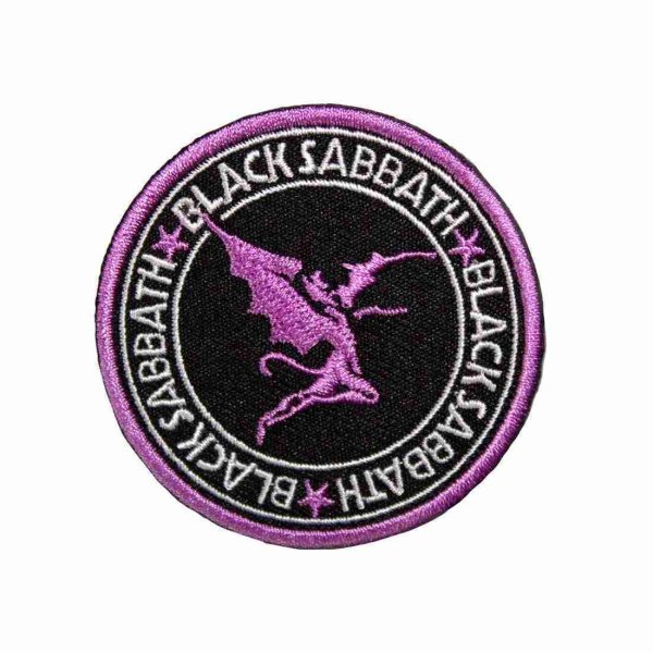 画像1: Black Sabbath アイロンパッチ／ワッペン ブラック・サバス Daemon Circle (1)