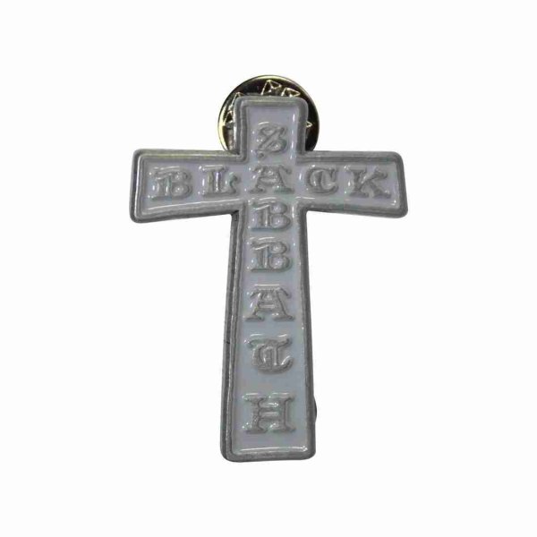 画像1: Black Sabbath メタルピンバッジ ブラック・サバス Cross (1)