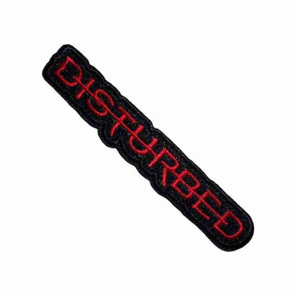 画像1: Disturbed アイロンパッチ／ワッペン ディスターブド Strike Through (1)