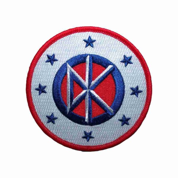 画像1: Dead Kennedys アイロンパッチ／ワッペン デッド・ケネディーズ Logo & Stars (1)