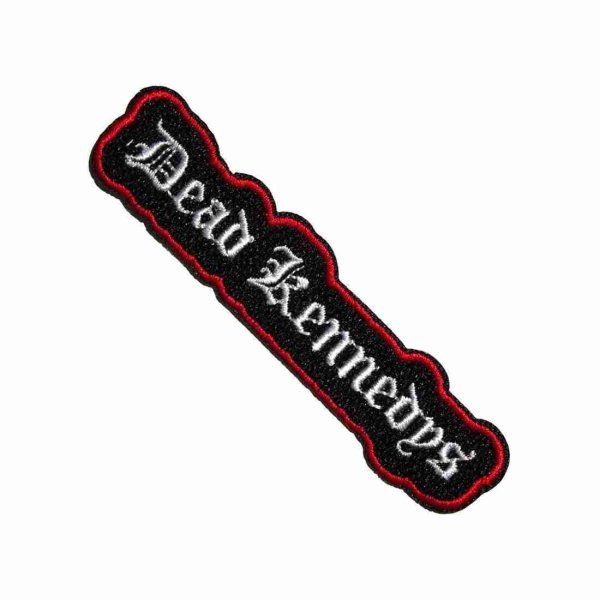 画像1: Dead Kennedys アイロンパッチ／ワッペン デッド・ケネディーズ Text Logo Cut-Out (1)