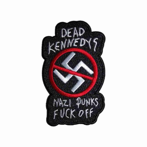 画像1: Dead Kennedys アイロンパッチ／ワッペン デッド・ケネディーズ Nazi Punks Fuck Off (1)