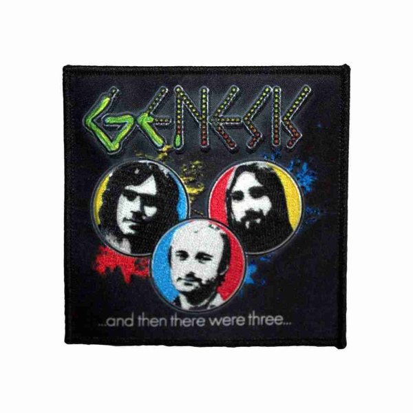 画像1: Genesis アイロンパッチ／ワッペン ジェネシス And Then There Were Three (1)
