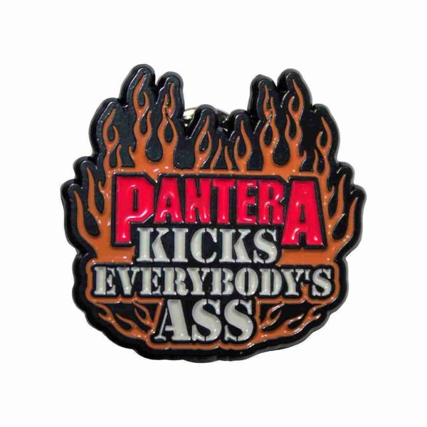 画像1: Pantera メタルピンバッジ パンテラ Kicks (1)