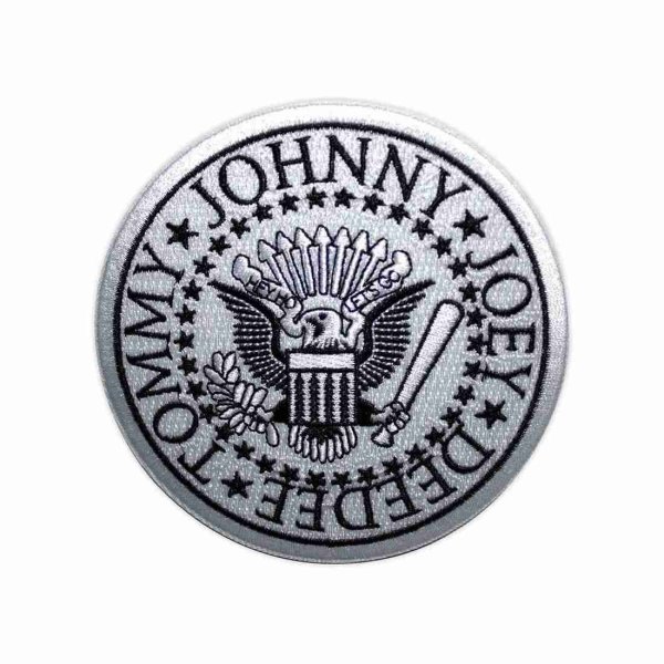 画像1: Ramones アイロンパッチ／ワッペン ラモーンズ Presidential Seal WHITE (1)