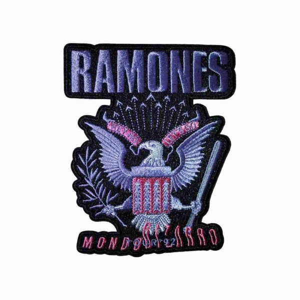 画像1: Ramones アイロンパッチ／ワッペン ラモーンズ Mondo Bizarro (1)