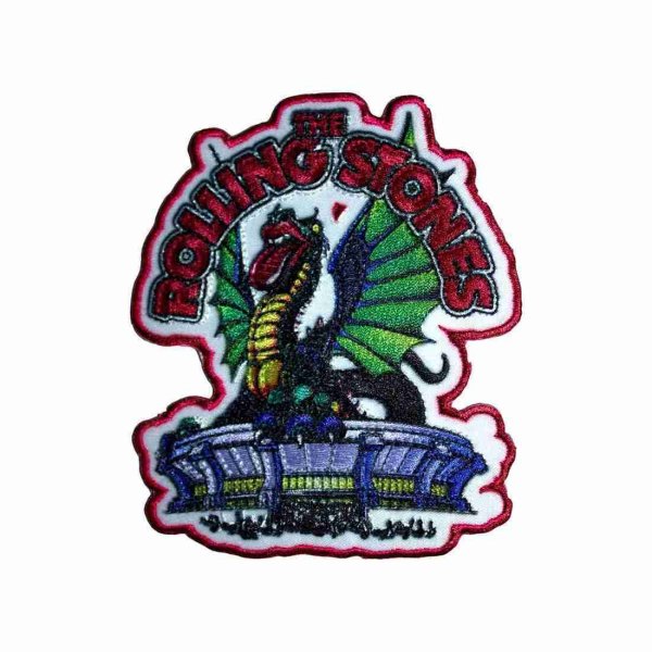 画像1: The Rolling Stones アイロンパッチ／ワッペン ザ・ローリング・ストーンズ Dragon Cut-Out (1)