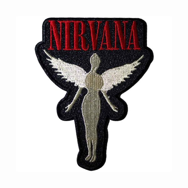 画像1: Nirvana アイロンパッチ／ワッペン ニルヴァーナ In Utero Cut-Out (1)