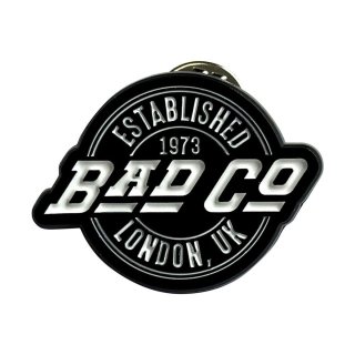 Bad Company メタルピンバッジ バッド・カンパニー Slant Logo