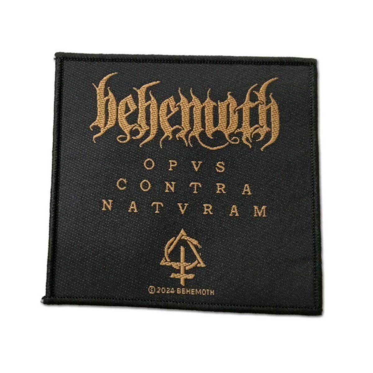 画像1: Behemoth パッチ／ワッペン ベヒーモス Opvs Contra Natvram (1)