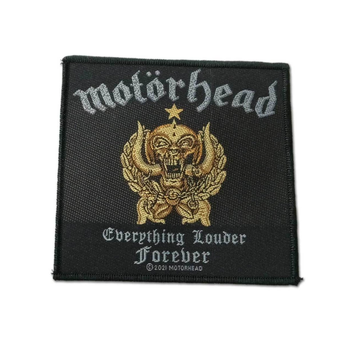 画像1: Motorhead パッチ／ワッペン モーターヘッド Everything Louder Forever (1)