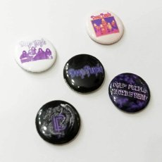 画像1: Deep Purple バッジ5個セット ディープ・パープル Logo (1)