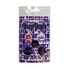 画像2: Deep Purple バッジ5個セット ディープ・パープル Logo (2)