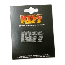 画像1: KISS メタルピンバッジ ジェネシス キッス Stud Logo (1)