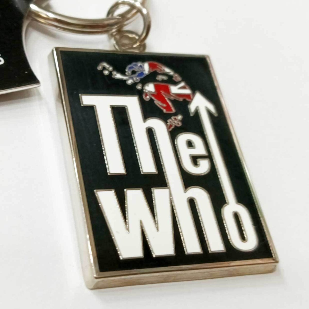 画像2: The Who メタルキーリング キーホルダー ザ・フー Leap Logo (2)