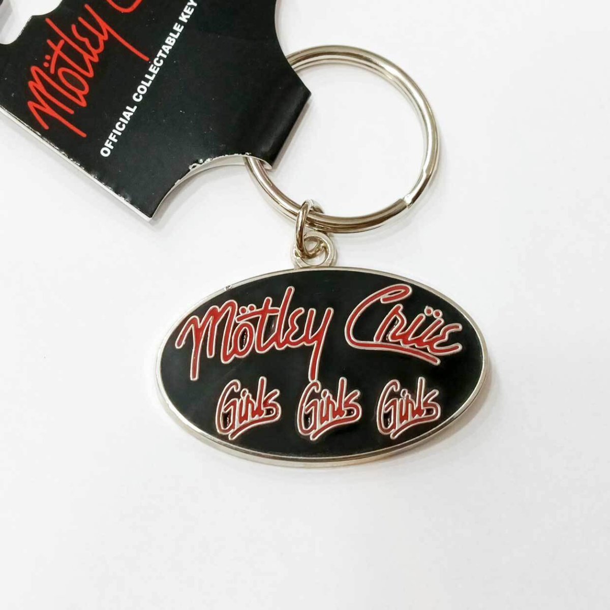 画像1: Motley Crue メタルキーリング キーホルダー モトリー・クルー Girls Girls Girls (1)