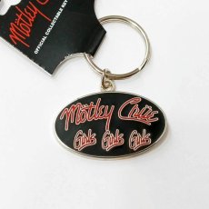画像1: Motley Crue メタルキーリング キーホルダー モトリー・クルー Girls Girls Girls (1)