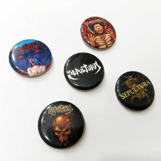 バッジ／ピンズ - バンドTシャツの通販ショップ『Tee-Merch!』