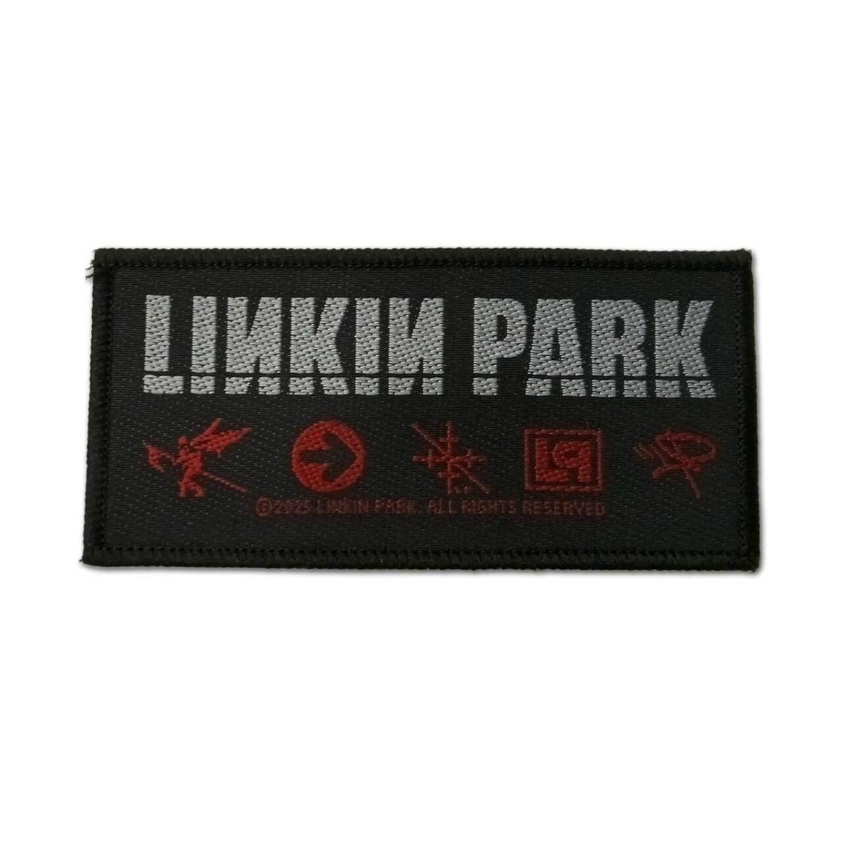 画像1: Linkin Park パッチ／ワッペン リンキン・パーク Hybrid Theory Logo (1)